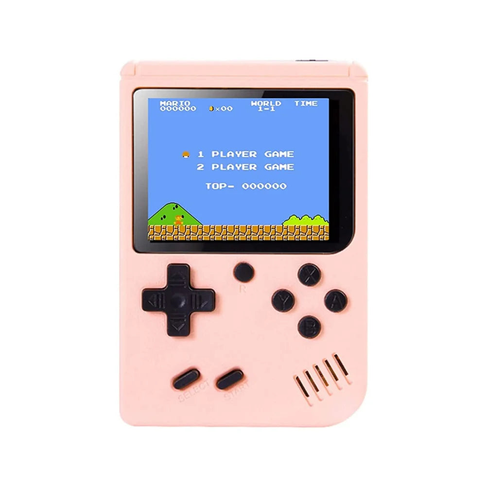 Built-In Retro Games Portable Game Console- USB Charging